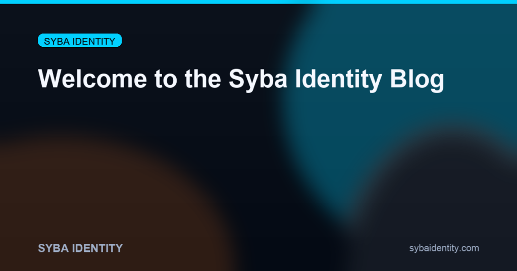 Welcome to the Syba Identity Blog